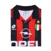 Men AC Milan Retro Jerseys Home Soccer Jersey 1996/97 - discountsoccer