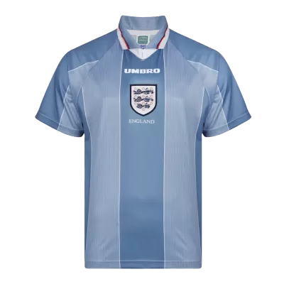 Men England Retro Jerseys Away Soccer Jersey 1996 - discountsoccer