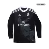 Men Real Madrid Retro Jerseys Away Long Sleeve Soccer Jersey 2014/15 - discountsoccer