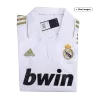 Men Real Madrid Retro Jerseys Home Long Sleeve Soccer Jersey 2011/12 - discountsoccer