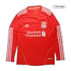 Men Liverpool Retro Jerseys Home Long Sleeve Soccer Jersey 2011/12 - discountsoccer