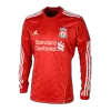 Men Liverpool Retro Jerseys Home Long Sleeve Soccer Jersey 2011/12 - discountsoccer