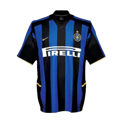 Men Inter Milan Retro Jerseys Home Soccer Jersey 2002/03 - discountsoccer