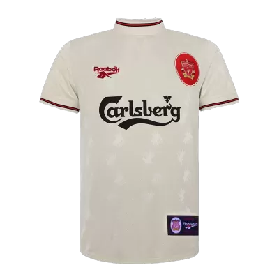 Men Liverpool Retro Jerseys Away Soccer Jersey 1996/97 - discountsoccer