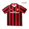 Men AC Milan Retro Jerseys Home Soccer Jersey 1988/89 - discountsoccer