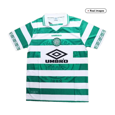 Men Celtic Retro Jerseys Home Soccer Jersey 1998/99 - discountsoccer