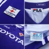 Men Fiorentina Retro Jerseys Home Soccer Jersey 1999/00 - discountsoccer