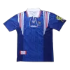 Men France Retro Jerseys Home Soccer Jersey 1996 - discountsoccer