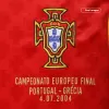 Men Portugal Retro Jerseys Home Soccer Jersey 2004 - discountsoccer