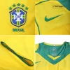 Men Brazil Retro Jerseys Home Soccer Jersey 2004 - discountsoccer