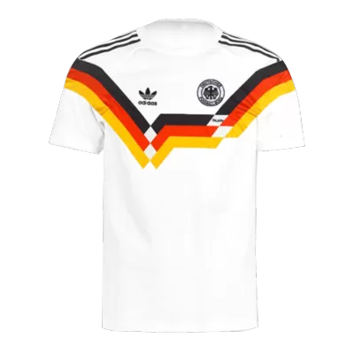 Men Germany Retro Jerseys Home Soccer Jersey 1990 - discountsoccer