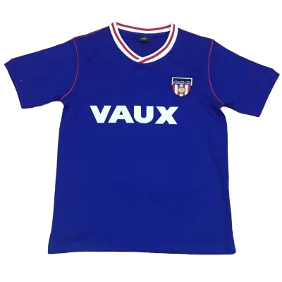 Men Sunderland AFC Retro Jerseys Away Soccer Jersey 1990 - discountsoccer