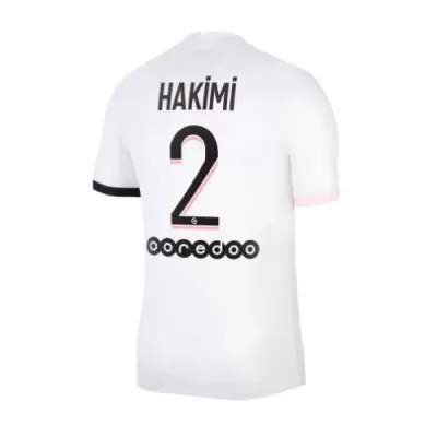 Men PSG HAKIMI #2 Away Soccer Jersey Shirt 2021/22 - discountsoccer