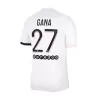 Men PSG GANA #27 Away Soccer Jersey Shirt 2021/22 - discountsoccer