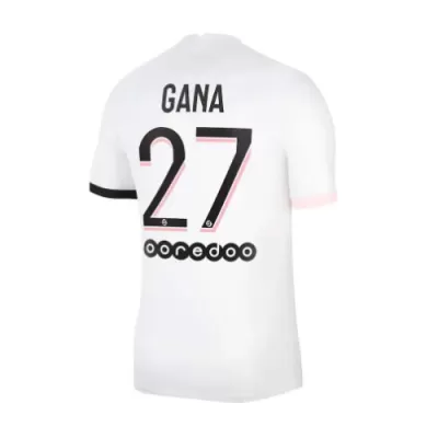 Men PSG GANA #27 Away Soccer Jersey Shirt 2021/22 - discountsoccer