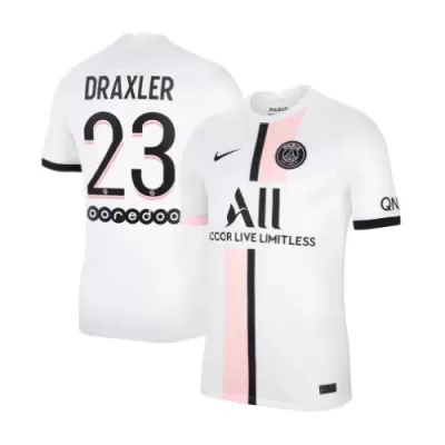 Men PSG DRAXLER #23 Away Soccer Jersey Shirt 2021/22 - discountsoccer