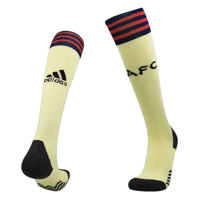 Men Arsenal Away Soccer Socks 2021/22 - discountsoccer