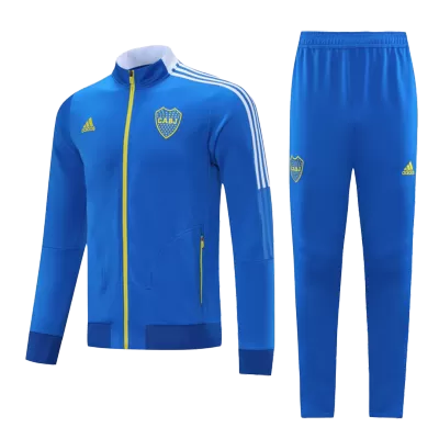 Men Boca Juniors Tracksuit Sweat Shirt Kit (Top+Trousers) 2021/22 - discountsoccer