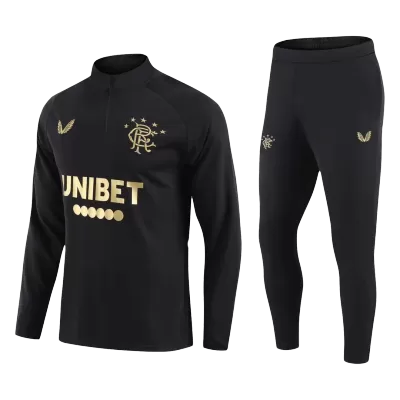 Men Glasgow Rangers Zipper Tracksuit Sweat Shirt Kit (Top+Trousers) 2021/22 - discountsoccer