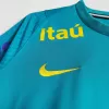 Men Brazil Pre-Match Training Soccer Jersey Shirt 2021 - discountsoccer