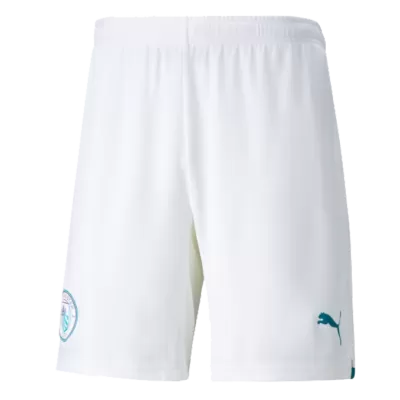 Men's Manchester City Soccer Shorts Away 2021/22 - discountsoccer