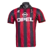 Men AC Milan Retro Jerseys Home Soccer Jersey 1995/96 - discountsoccer