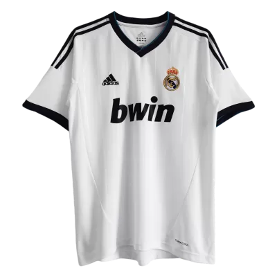 Men Real Madrid Retro Jerseys Home Soccer Jersey 2012/13 - discountsoccer