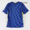 Kids Chelsea Home Soccer Jersey Kit (Jersey+Shorts) 2021/22 - discountsoccer