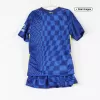 Kids Chelsea Home Soccer Jersey Kit (Jersey+Shorts) 2021/22 - discountsoccer