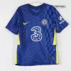 Kids Chelsea Home Soccer Jersey Kit (Jersey+Shorts) 2021/22 - discountsoccer