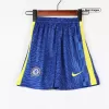 Kids Chelsea Home Soccer Jersey Kit (Jersey+Shorts) 2021/22 - discountsoccer