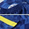 Kids Chelsea Home Soccer Jersey Kit (Jersey+Shorts) 2021/22 - discountsoccer