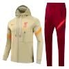 Men Liverpool Tracksuit Sweat Shirt Kit (Top+Trousers) 2021/22 - discountsoccer