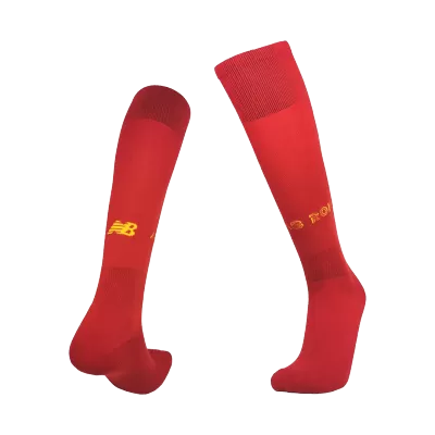 Kids Roma Home Soccer Socks 2022/23 - discountsoccer