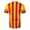 Men Barcelona Retro Jerseys Away Soccer Jersey 2013/14 - discountsoccer