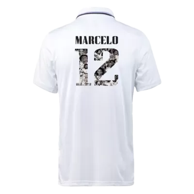 Men Real Madrid MARCELO #12 Home Soccer Jersey Shirt 2022/23 - discountsoccer