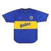 Men Boca Juniors Retro Jerseys Home Soccer Jersey 2000/01 - discountsoccer