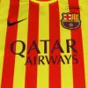 Men Barcelona Retro Jerseys Away Soccer Jersey 2013/14 - discountsoccer