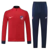 Men Atletico Madrid Tracksuit Sweat Shirt Kit (Top+Trousers) 2021/22 - discountsoccer