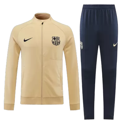 Men Barcelona Tracksuit Sweat Shirt Kit (Top+Trousers) 2022/23 - discountsoccer