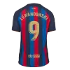 Men Barcelona LEWANDOWSKI #9 Home Soccer Jersey Shirt 2022/23 - discountsoccer