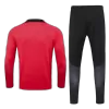 Men Liverpool Zipper Tracksuit Sweat Shirt Kit (Top+Trousers) 2022/23 - discountsoccer