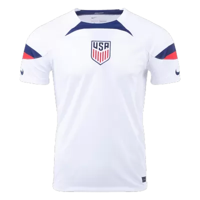 Men USA Home Soccer Jersey Shirt 2022 - discountsoccer