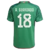 Men Mexico A.GUARDADO #18 Home Soccer Jersey Shirt 2022 - discountsoccer