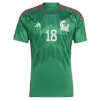 Men Mexico A.GUARDADO #18 Home Soccer Jersey Shirt 2022 - discountsoccer