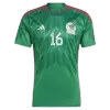 Men Mexico H.HERRERA #16 Home Soccer Jersey Shirt 2022 - discountsoccer