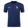 Men France Home Player Version Jersey World Cup 2022 - discountsoccer