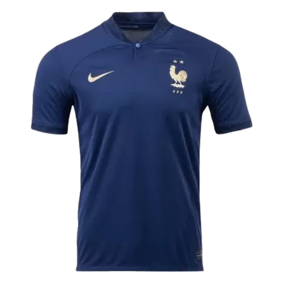 Men France Home Soccer Jersey Shirt 2022 - discountsoccer