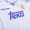 Men Real Madrid Retro Jerseys Home Soccer Jersey 1996/97 - discountsoccer