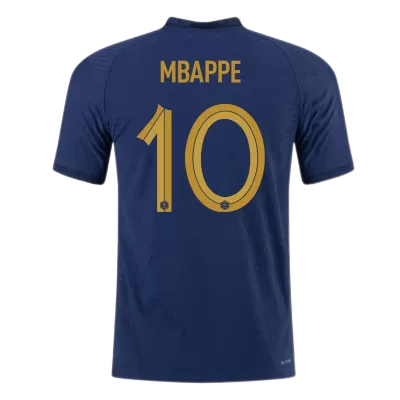 Men France MBAPPE #10 Home Player Version Jersey World Cup 2022 - discountsoccer